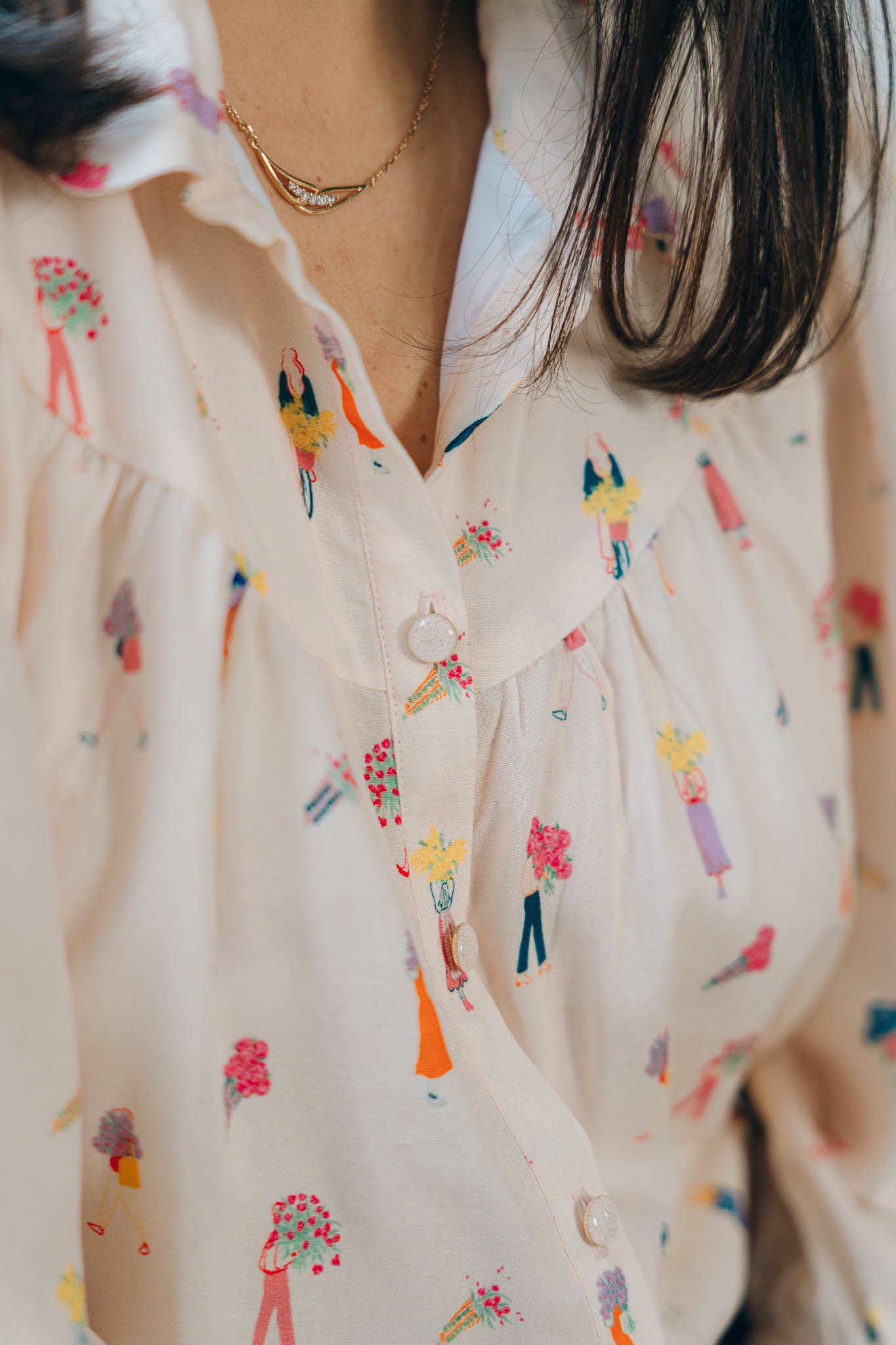 Viscose MARCHE AUX FLEURS