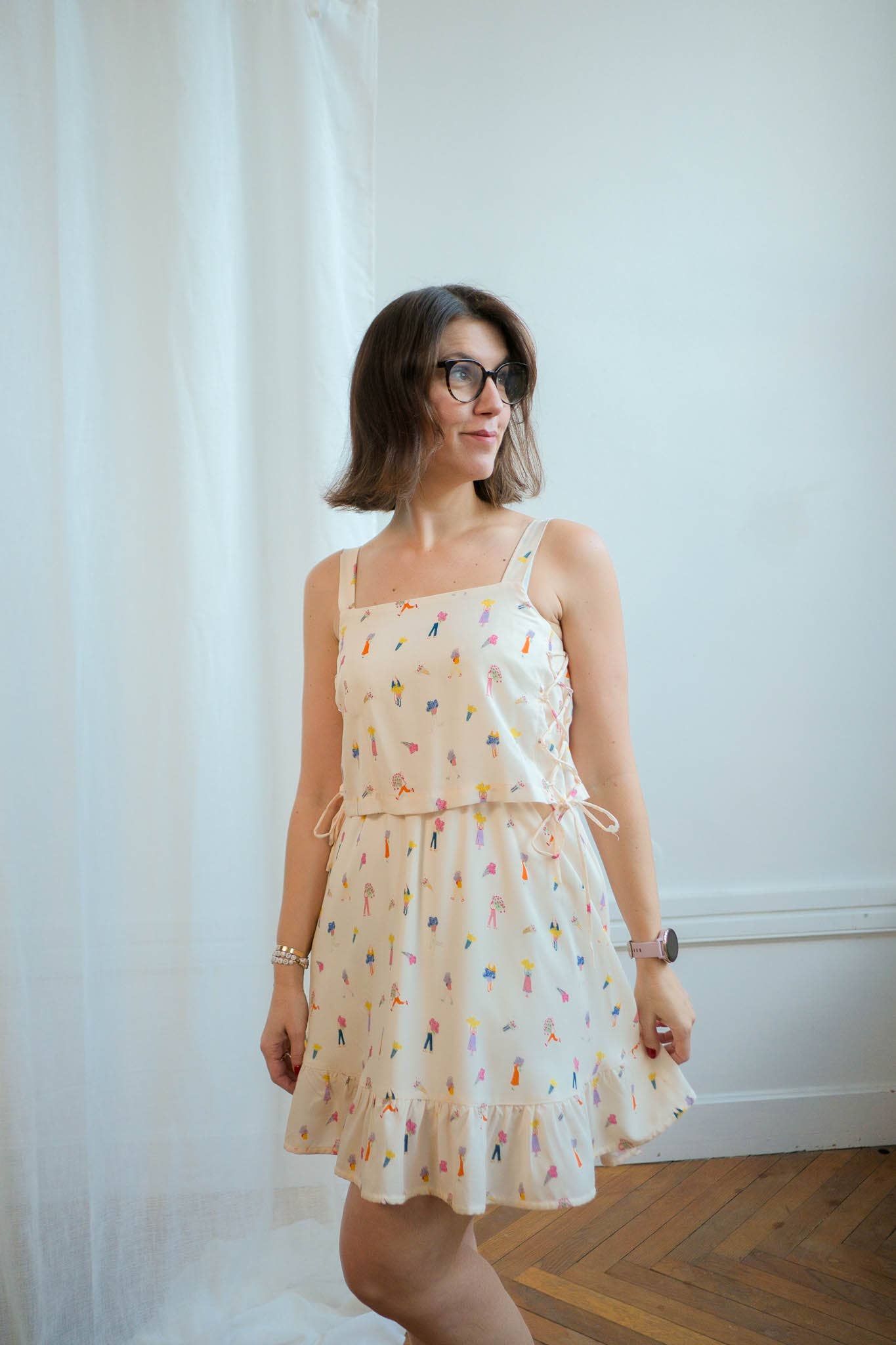 Viscose MARCHE AUX FLEURS