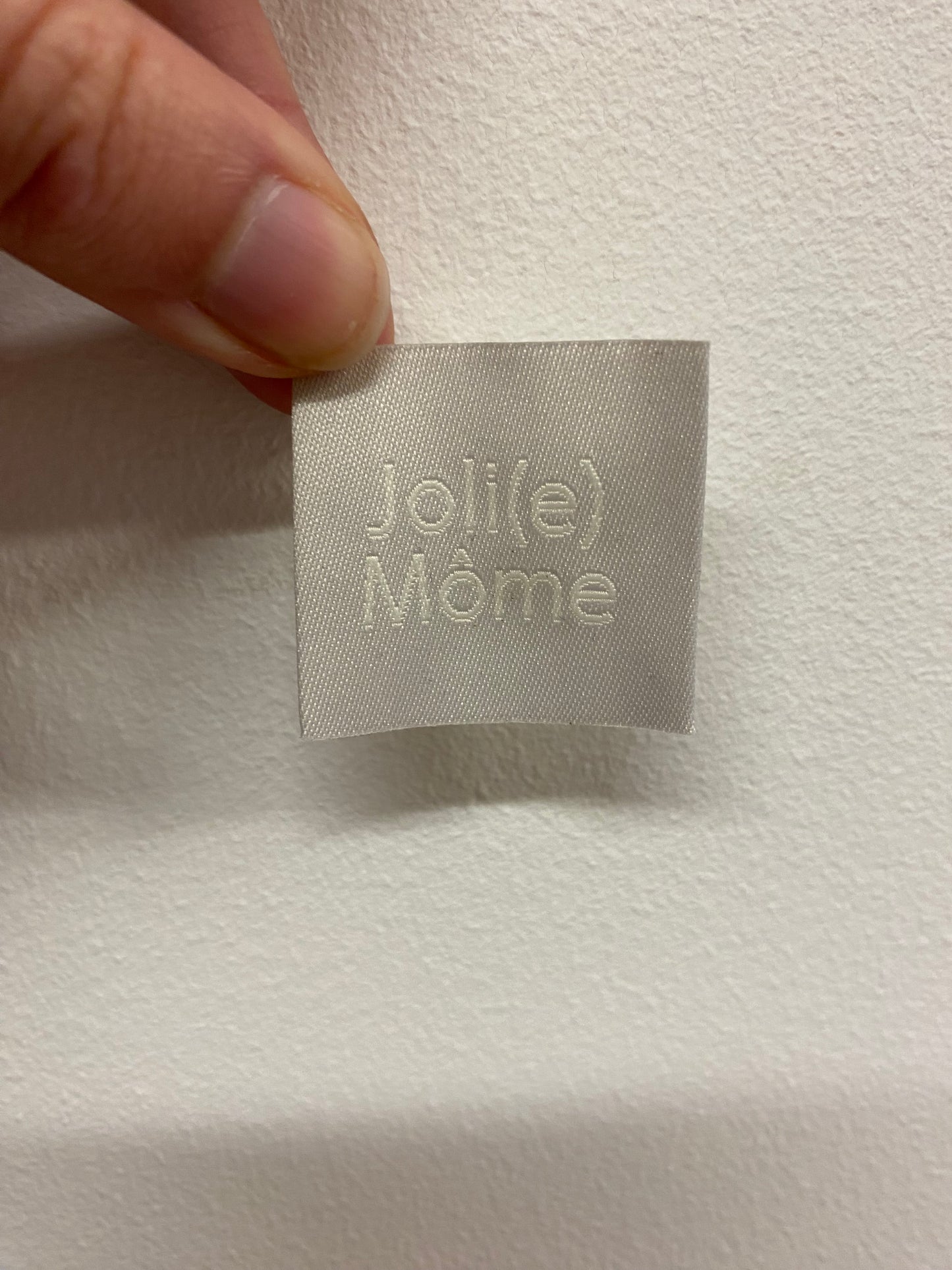 Etiquette à coudre Joli(e) Môme