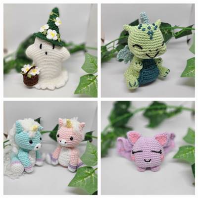 Dans la forêt enchantée - 20 amigurumis