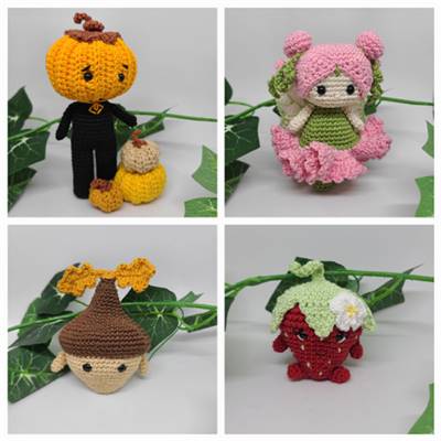 Dans la forêt enchantée - 20 amigurumis