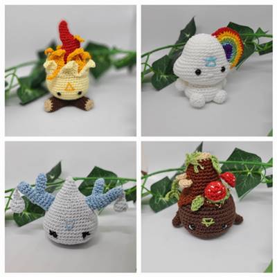 Dans la forêt enchantée - 20 amigurumis