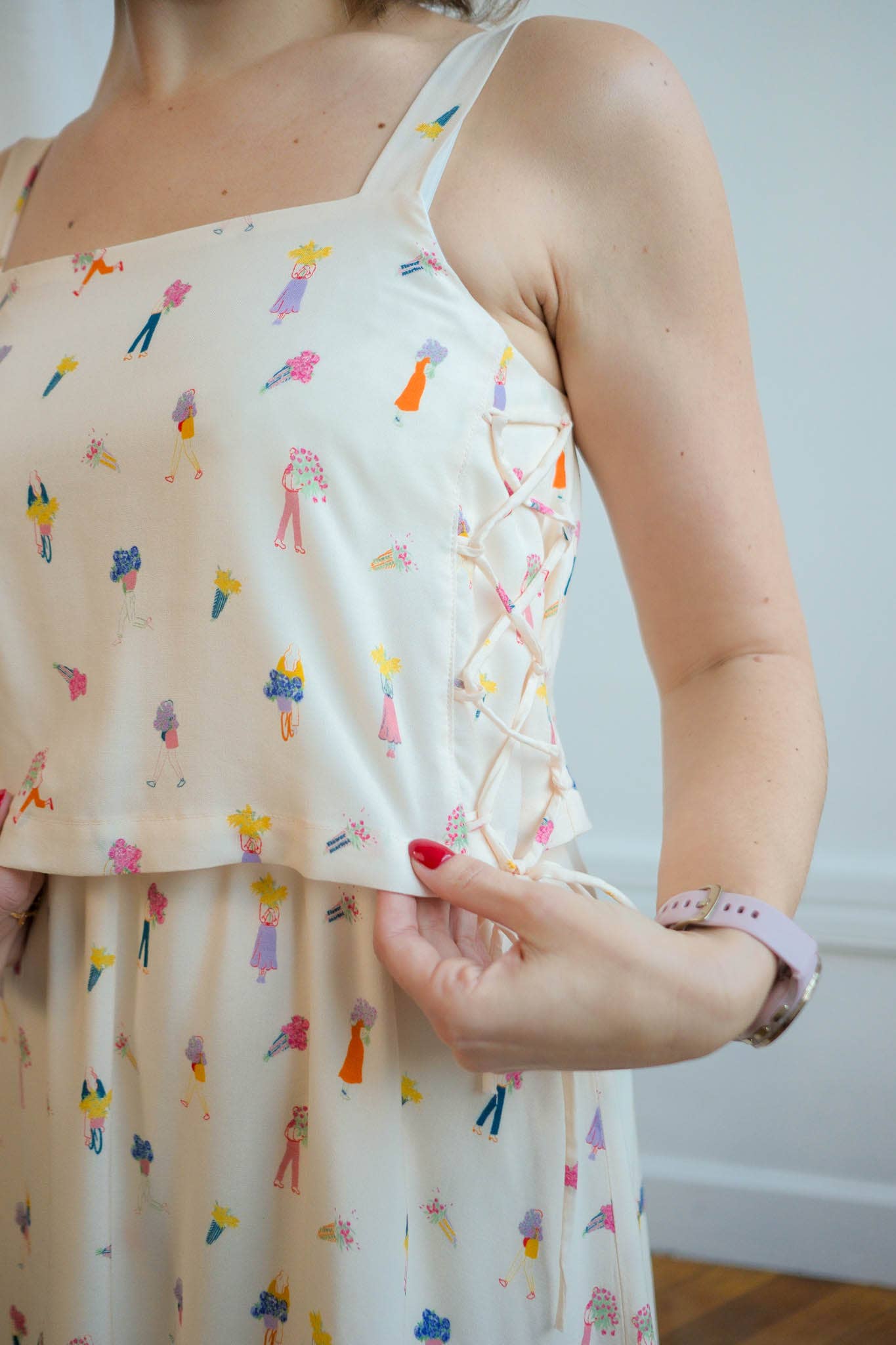 Viscose MARCHE AUX FLEURS