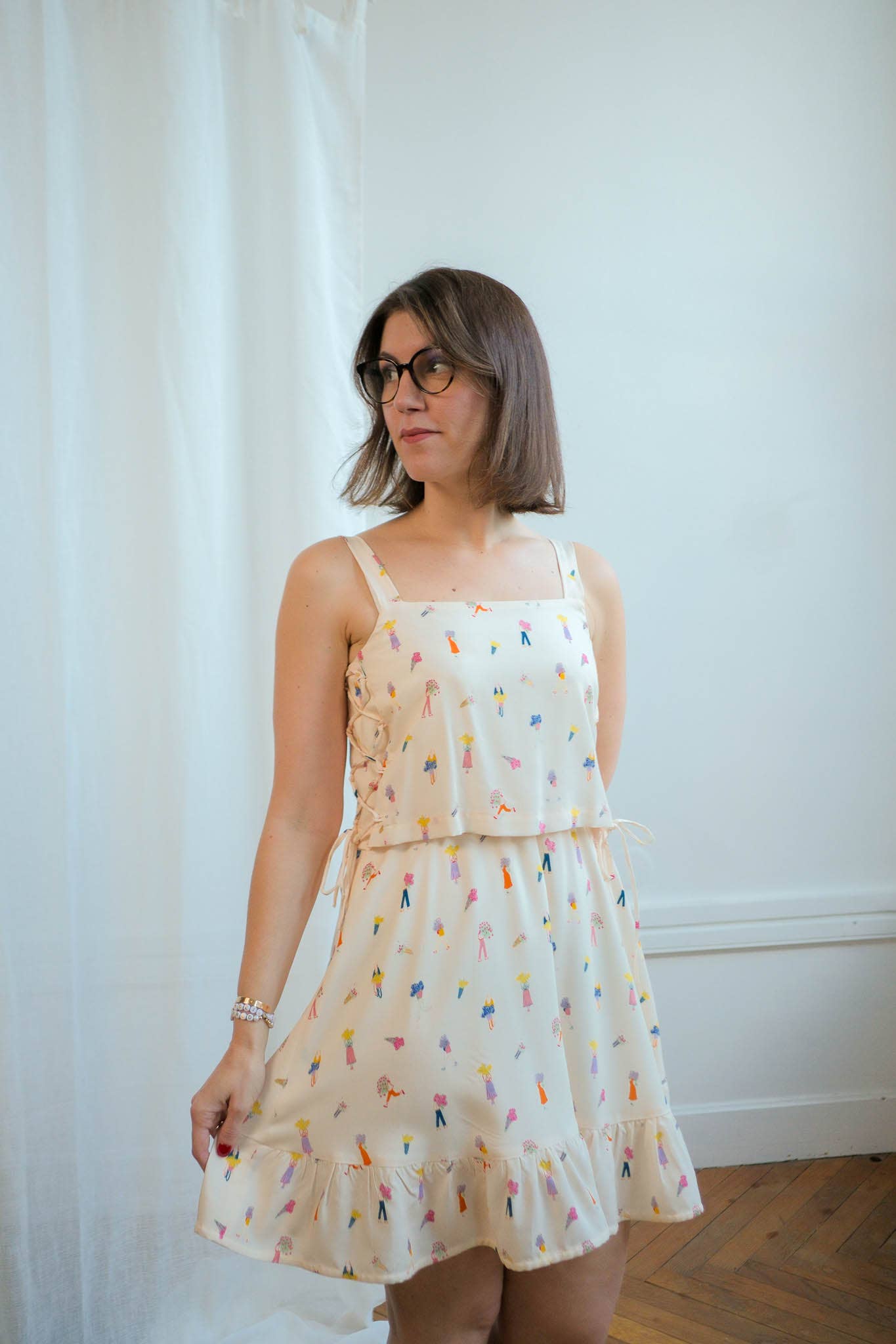 Viscose MARCHE AUX FLEURS