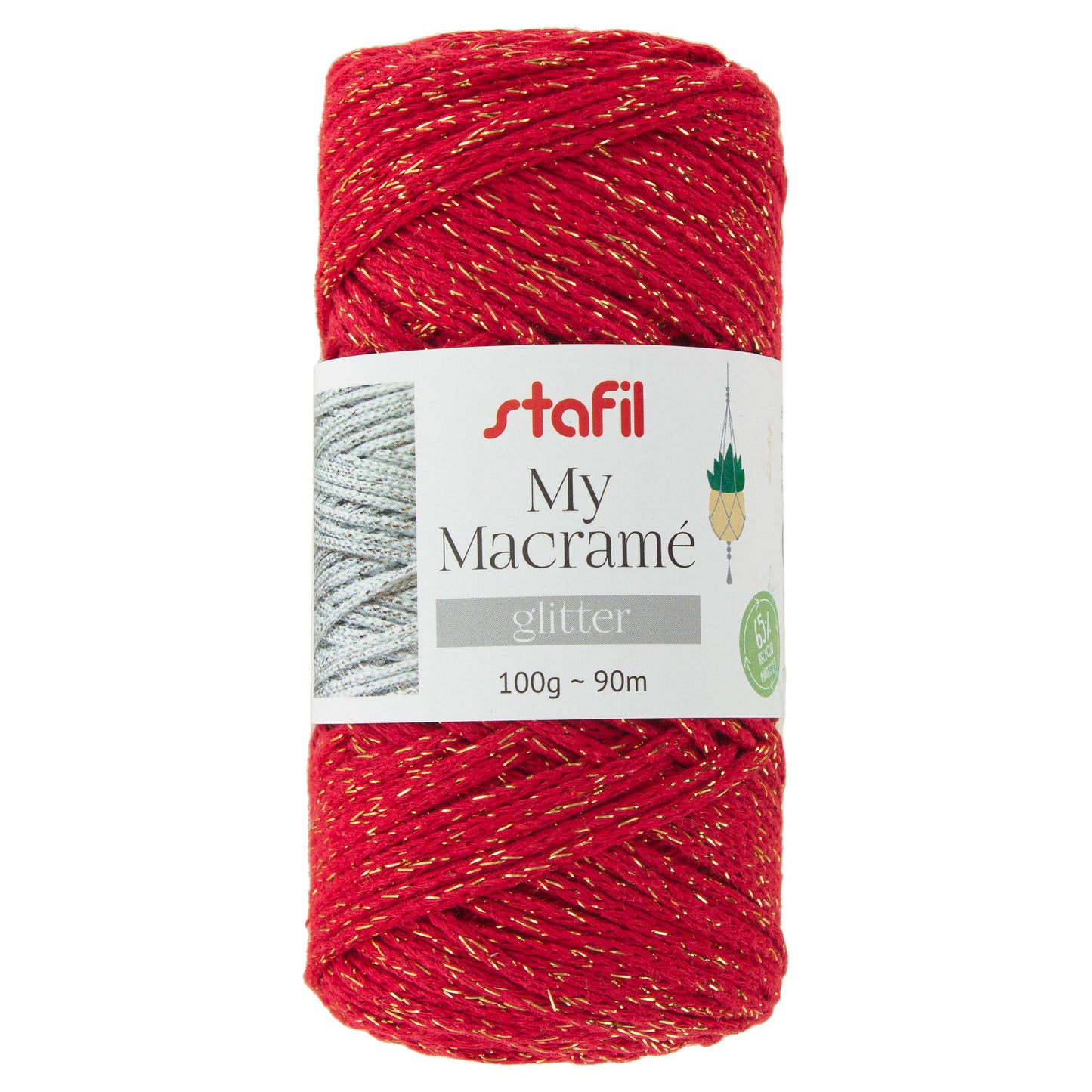 fil macramé brillant 2 mm