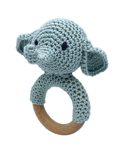 kit crochet hochet éléphant