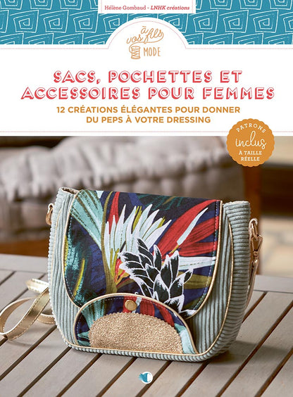 livre patrons couture accessoires et sacs femmes - LNHK