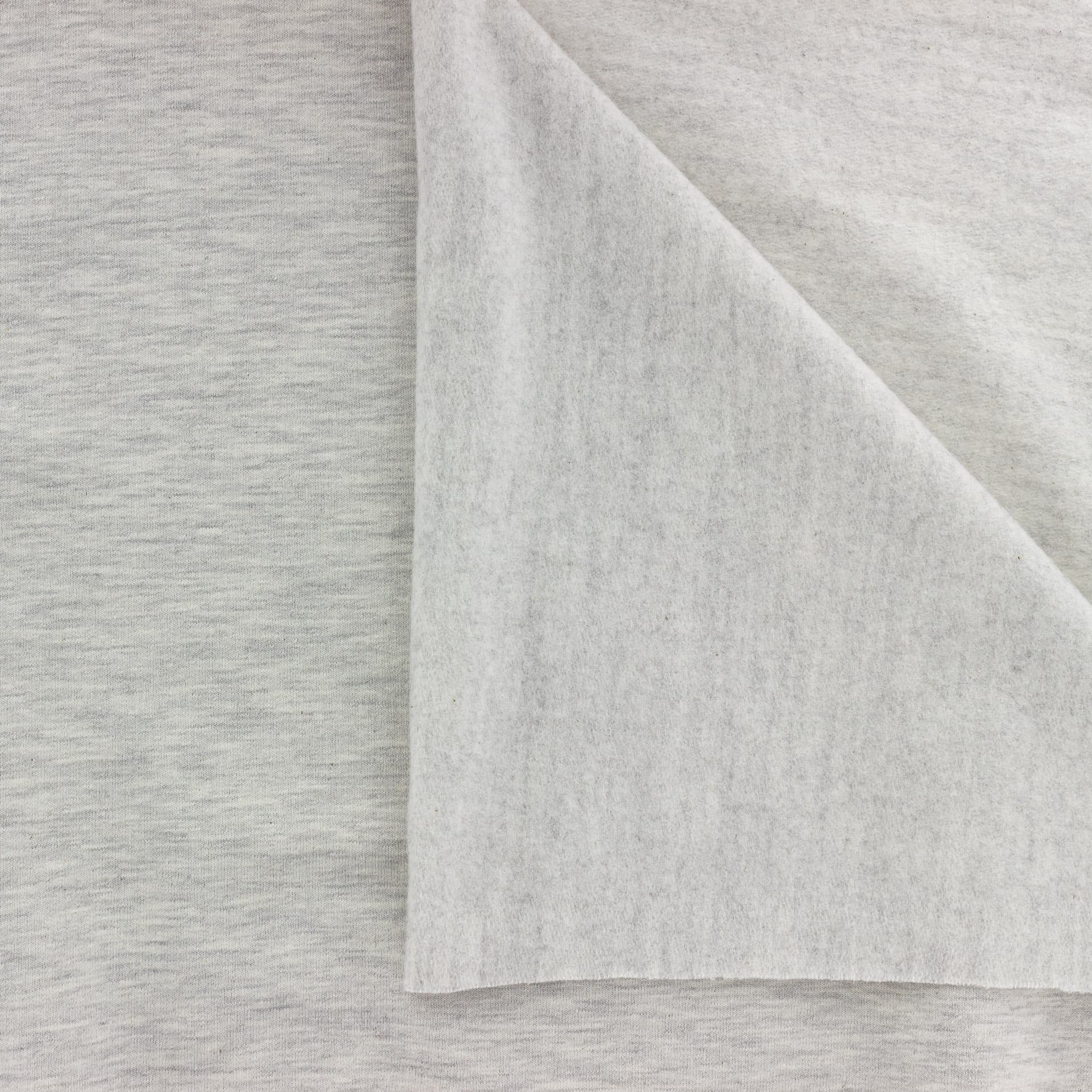 Sweat avalana brushed gris clair