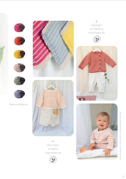 catalogue tricot et crochet été - layette et enfant