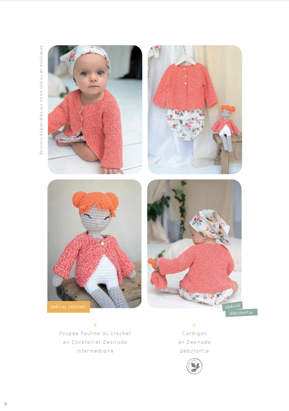 catalogue tricot et crochet été - layette et enfant