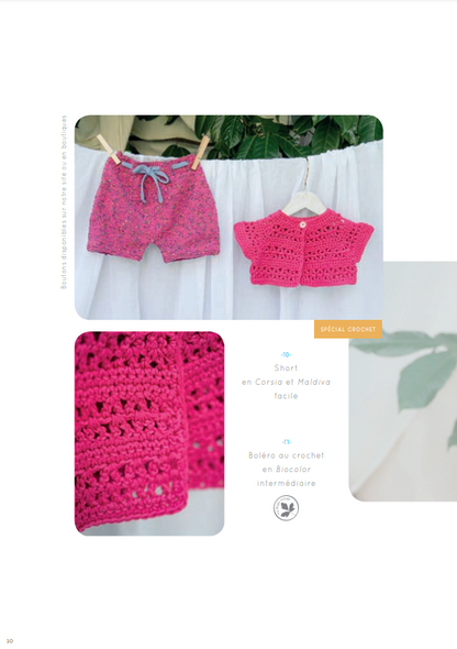 catalogue tricot et crochet été - layette et enfant