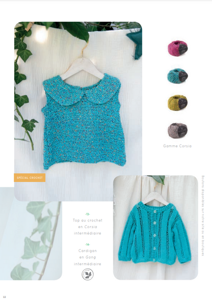 catalogue tricot et crochet été - layette et enfant