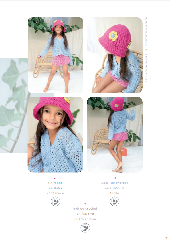 catalogue tricot et crochet été - layette et enfant