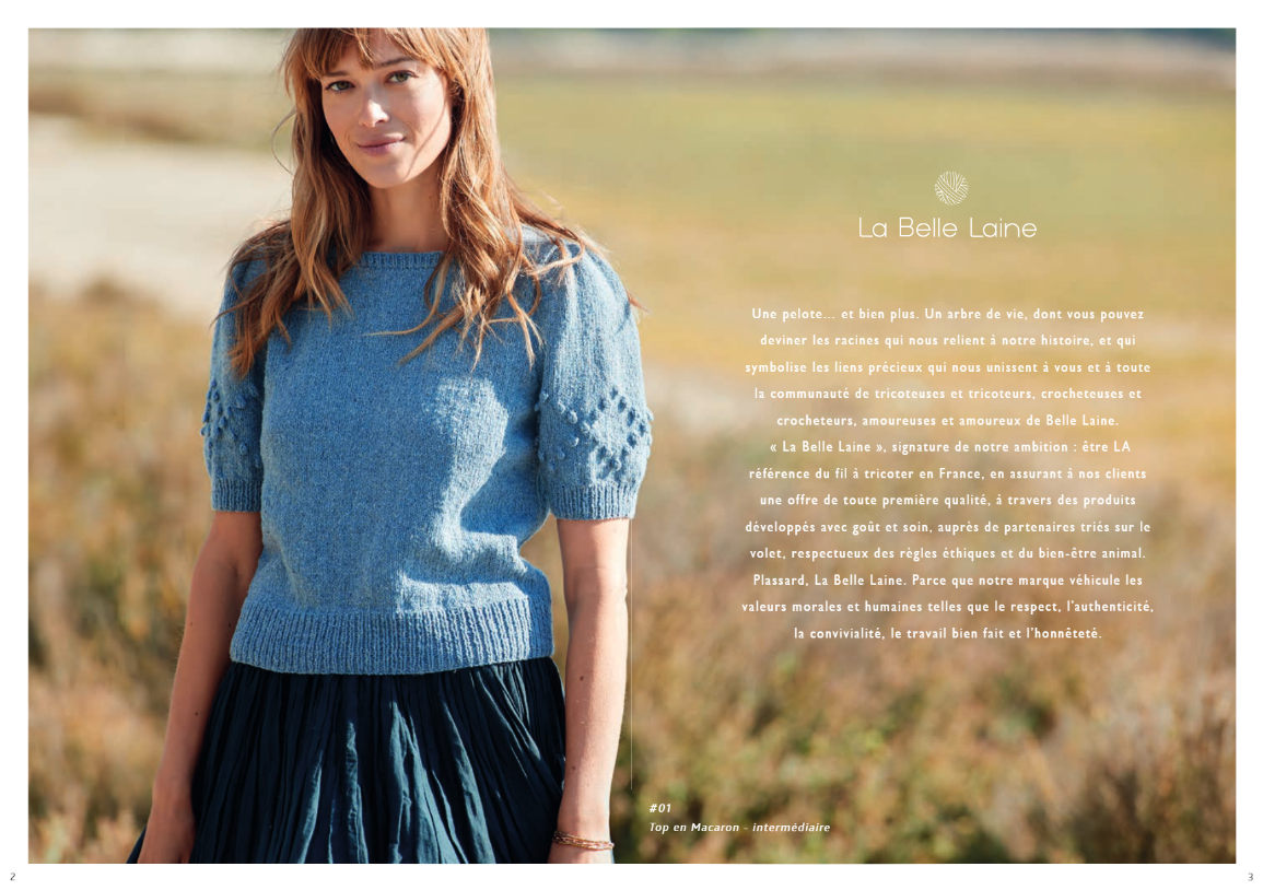 catalogue tricot et crochet femme printemps / été