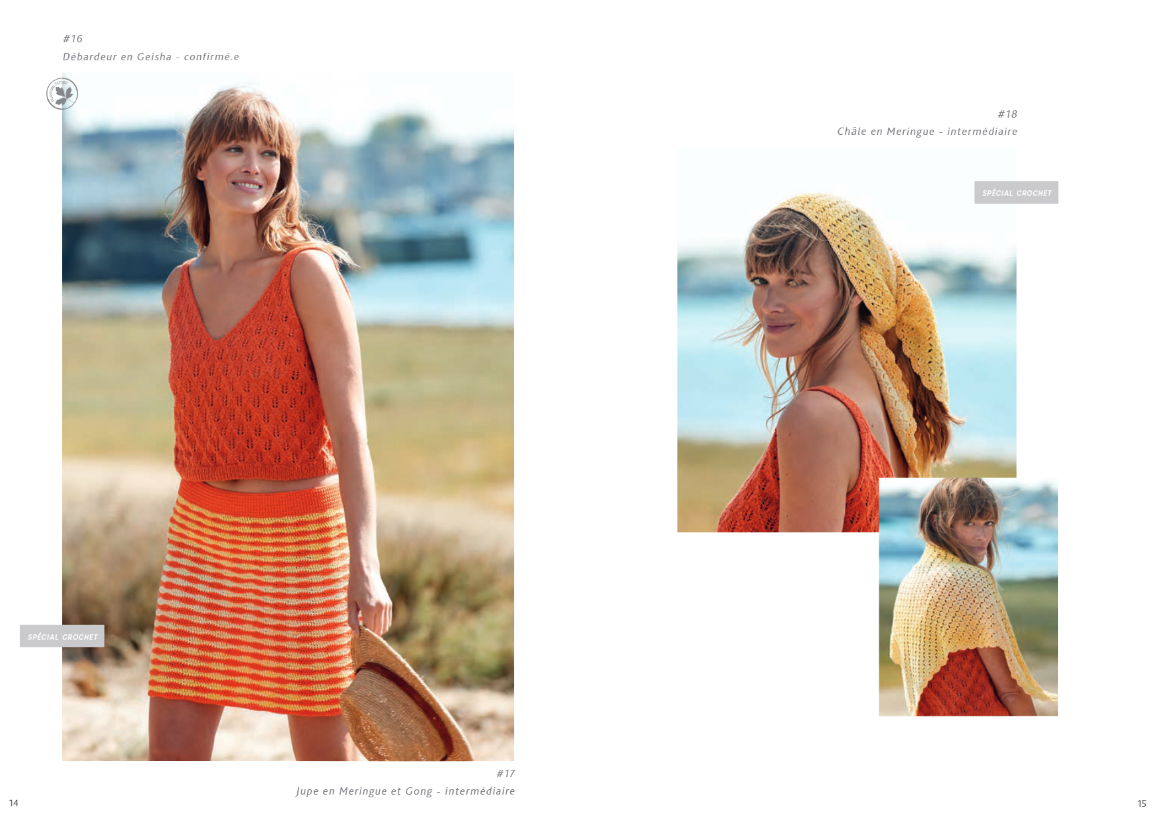 catalogue tricot et crochet femme printemps / été