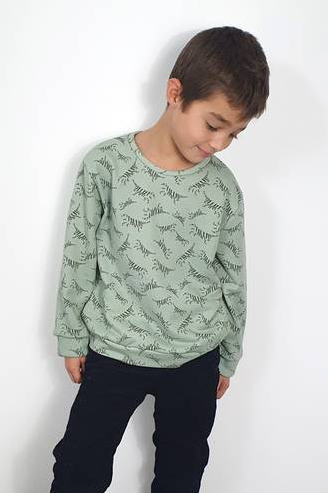 patron sweatshirt enfant i am patterns