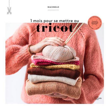 livre 1 mois pour se mettre au tricot