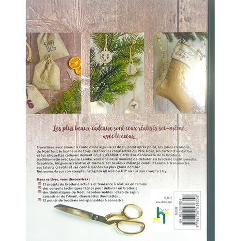 livre broderies de noël