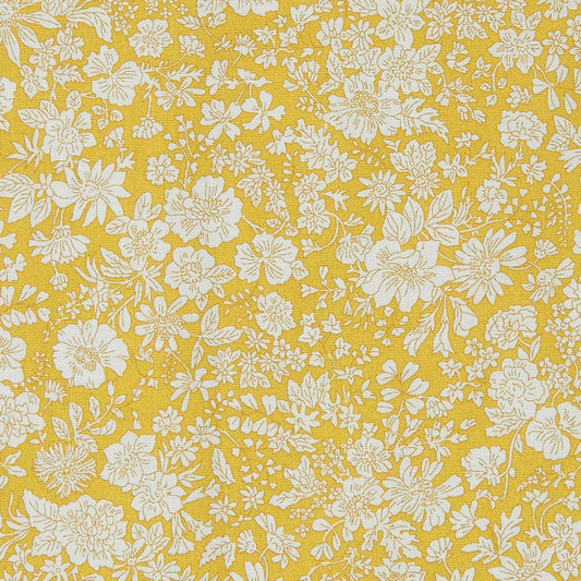 coton imprimé Liberty London jaune