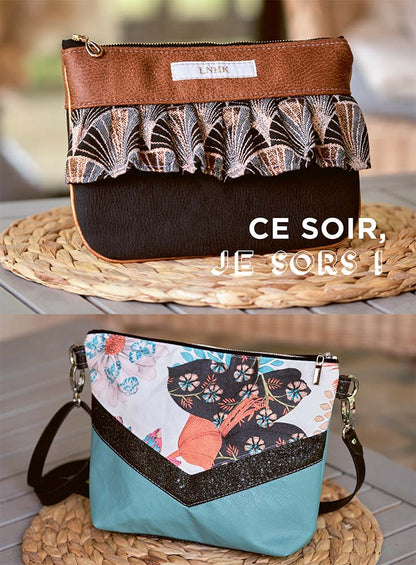 livre patrons couture accessoires et sacs femmes - LNHK