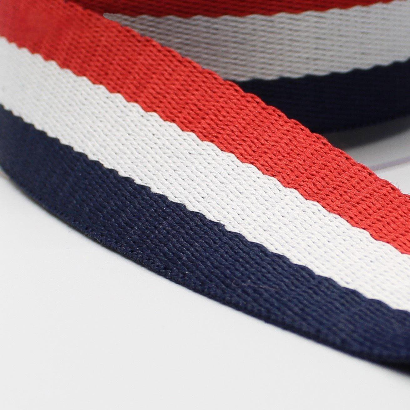 sangle 30mm bleu blanc rouge