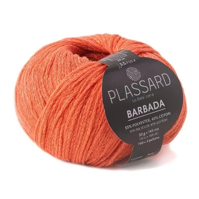 plassard - barbada - polyester - coton - aiguilles 3,5