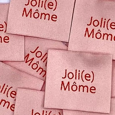 étiquette à coudre en tissu - L'étiquette Home Couture