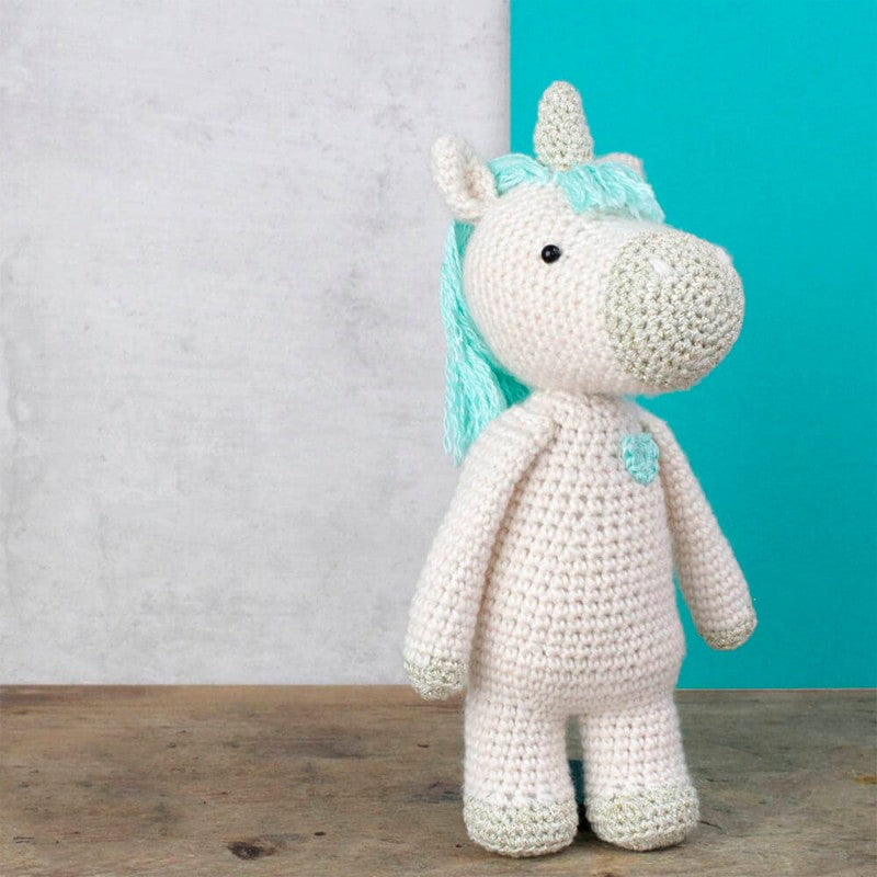 kit crochet licorne