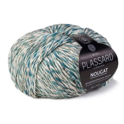 plassard - nougat - aiguilles 3 - lin - coton - viscose