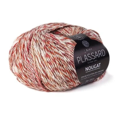 plassard - nougat - aiguilles 3 - lin - coton - viscose