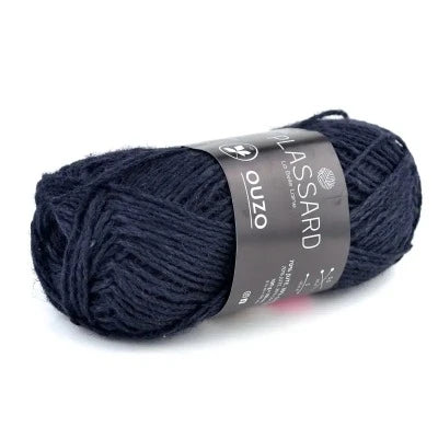 plassard - ouzo - aiguilles 5.5 - crochet 5 - jute - coton