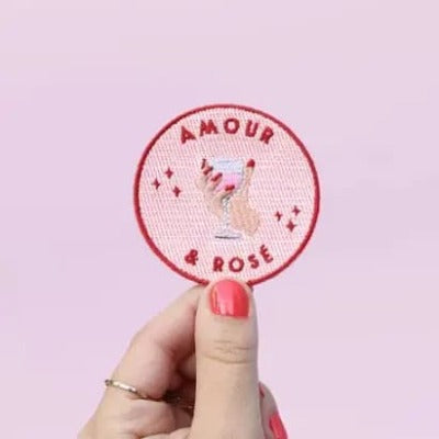 patch amour et rosé malicieuse